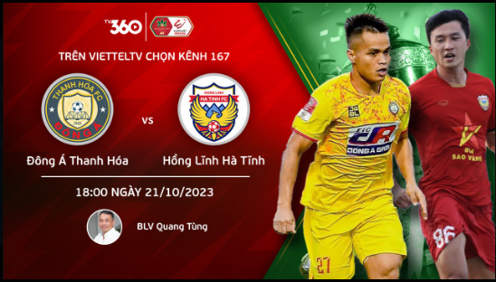 Link xem trực tiếp bóng đá Thanh Hóa và Hà Tĩnh (vòng 1 V-League 2023-2024)